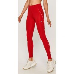 Tommy Sport - Legginsy. Czerwone spodnie damskie Tommy Sport, s, z elastanu. Za 299,90 zł.