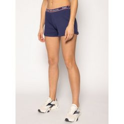 Szorty sportowe Emporio Armani Underwear 164199 0P287 15434. Niebieskie piżamy damskie Emporio Armani Underwear, m, bez wzorów, z bawełny, bez rękawów. Za 259,00 zł.