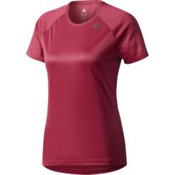 Topy sportowe damskie: Adidas Koszulka damska D2M Tee Lose czerwona r. S (BQ5848)