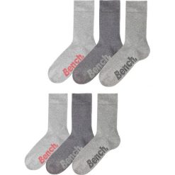 Skarpety Bench (6 par) bonprix 6x szary. Szare skarpetki męskie marki bonprix. Za 38,94 zł.