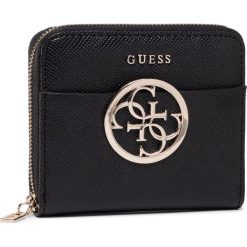 Mały Portfel Damski GUESS - Kamryn (VG) Slg SWVG66 91370 BLA. Czarne portfele damskie Guess, z aplikacjami, ze skóry ekologicznej. Za 219,00 zł.