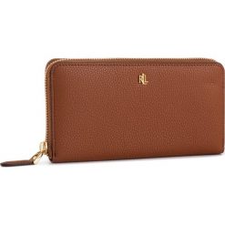 Duży Portfel Damski LAUREN RALPH LAUREN - Zip Cont Wlt 432754180002 Brown. Pomarańczowe portfele damskie Lauren Ralph Lauren, bez wzorów, ze skóry. Za 529,00 zł.