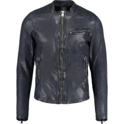 Kurtki męskie bomber: Redskins CROSS/JANEIRO Kurtka skórzana navy/blue