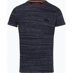 Superdry - T-shirt męski, niebieski. Niebieskie t-shirty męskie Superdry, m, z haftami. Za 99,95 zł.