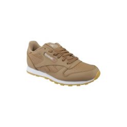 Buty Dziecko Reebok Sport Classic Leather CN5610. Szare trampki dziewczęce Reebok Sport, bez wzorów, bez zapięcia. Za 199,99 zł.