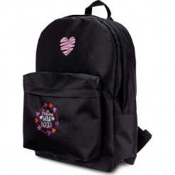 Eastend Plecak unisex Lovepack czarny (LOVEPACK). Czarne plecaki męskie marki Eastend. Za 66,62 zł.