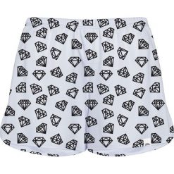 Spodenki sportowe męskie: Colour Pleasure Spodenki damskie CP-020 174 czarno-białe r. XXXL-XXXXL