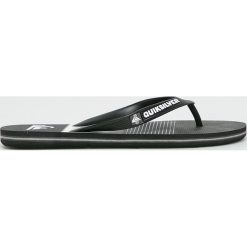 Quiksilver - Japonki. Niebieskie kapcie męskie Quiksilver, z materiału, bez zapięcia. W wyprzedaży za 69,90 zł.