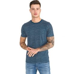 Jack & Jones Wayne Koszulka Niebieski. Niebieskie podkoszulki męskie Jack & Jones, xl, bez wzorów, z bawełny, z krótkim rękawem. Za 87,95 zł.