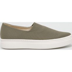 Vagabond - Buty Camille. Zielone buty sportowe damskie Vagabond, bez wzorów, ze skóry, sportowe. W wyprzedaży za 239,90 zł.
