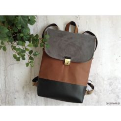 Plecak UNISEX. Plecaki męskie Pakamera, bez wzorów, ze skóry. Za 210,00 zł.
