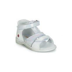 Sandały Dziecko GBB NAVIZA. Białe sandały dziewczęce GBB, bez zapięcia. Za 167,30 zł.
