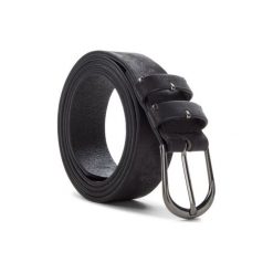 ACCCESSORIES 1W2-012-AW18. Czarne paski damskie ACCCESSORIES, w paski, ze skóry ekologicznej. Za 19,99 zł.