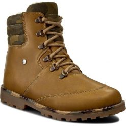 Buty zimowe chłopięce: Trapery BARTEK – 97403-D01 Żółty