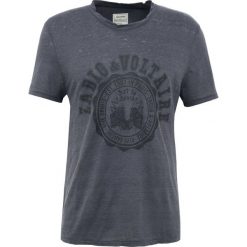 Zadig & Voltaire OSLO BLASON Tshirt z nadrukiem anthracite. Szare t-shirty męskie marki Zadig & Voltaire, m, z nadrukiem, ze lnu. Za 479,00 zł.