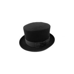 Czarny cylinder / kapelusz męski G4. Czarne kapelusze męskie Modini Moda Męska, bez wzorów, casualowe. Za 99,00 zł.
