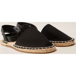 Tomsy damskie: Wiązane espadryle – Czarny