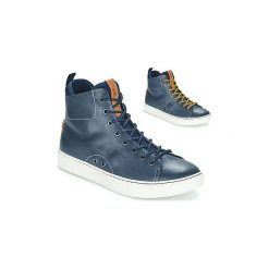Buty Polo Ralph Lauren DLEANEY. Niebieskie trampki męskie Polo Ralph Lauren, bez wzorów, bez zapięcia. Za 649,00 zł.