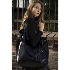 Dwustronna Torba TWIN Black Lust. Czarne torebki klasyczne damskie marki Pakamera, ze skóry. Za 245,00 zł.