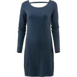 Sukienka w kolorze granatowym. Niebieskie sukienki damskie Street & Sports Wear, na co dzień, xs, bez wzorów, z okrągłym kołnierzem, bez rękawów, midi, proste. W wyprzedaży za 64,95 zł.