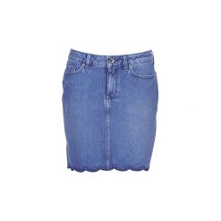 Spódnice krótkie Tommy Hilfiger ROME RW SKIRT BIANCA. Niebieskie spódniczki damskie TOMMY HILFIGER, bez wzorów, krótkie, mini. Za 479,00 zł.