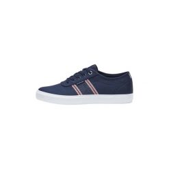 Buty Jack Jones 12150460 AUSTIN. Niebieskie trampki męskie Jack & Jones, bez wzorów, bez zapięcia. Za 175,61 zł.