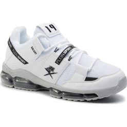 Sneakersy PLEIN SPORT - Runner Cross Tiger F19S MSC2242 STE003N White 01. Białe sneakersy męskie Plein Sport, bez zapięcia. Za 1279,00 zł.