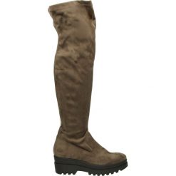 Kozaki - CRIS4 Z-E TAU. Brązowe buty zimowe damskie marki Venezia, z materiału. Za 239,00 zł.