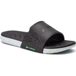 Klapki RIDER - Infinity II Slide K 82512 White/Black 21364. Czarne sandały chłopięce Rider. W wyprzedaży za 89,00 zł.