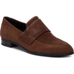 Lordsy VAGABOND - Frances 4406-040-33 Brown. Pomarańczowe półbuty damskie Vagabond, ze skóry, bez obcasa, na płaskiej podeszwie. Za 419,00 zł.