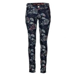 Desigual Spodnie Damskie Floc 28 Ciemnoniebieski. Czarne jeansy damskie Desigual, z jeansu. W wyprzedaży za 332,00 zł.