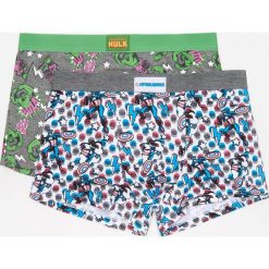 2 pack bokserek Marvel - Wielobarwn. Szare bokserki męskie marki House, z motywem z bajki. Za 49,99 zł.