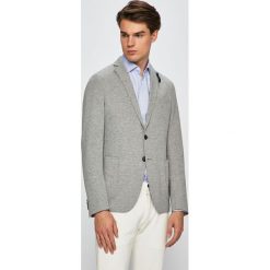 S.Oliver Black Label - Marynarka. Szare garnitury męskie s.Oliver BLACK LABEL, s, bez wzorów, z elastanu. W wyprzedaży za 299,90 zł.