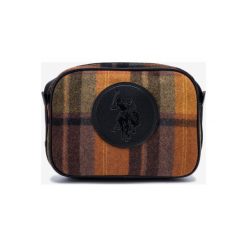 U.S. Polo Assn Newburgh Cross body bag Pomarańczowy. Pomarańczowe torebki klasyczne damskie U.S. Polo Assn., w paski, z wełny, bez dodatków. Za 326,95 zł.