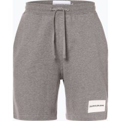 Calvin Klein Jeans - Spodenki męskie, szary. Szare spodenki jeansowe męskie marki Calvin Klein Jeans, z aplikacjami. Za 229,95 zł.