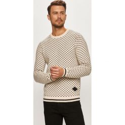 Produkt by Jack & Jones - Sweter. Swetry męskie PRODUKT by Jack & Jones, s, bez wzorów, z bawełny, z okrągłym kołnierzem, bez kaptura. Za 129,90 zł.