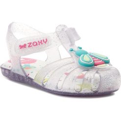 Sandały ZAXY - Glow In The Dark Baby 82443 Transparentny 90271 AA385005 33411. Fioletowe sandały dziewczęce Zaxy, z tworzywa sztucznego, bez zapięcia. Za 119,00 zł.