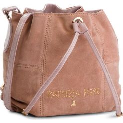 Torebka PATRIZIA PEPE - 2V8368/A4M9-M344 Cloud Rose. Czerwone torebki worki Patrizia Pepe, ze skóry, zdobione. W wyprzedaży za 799,00 zł.