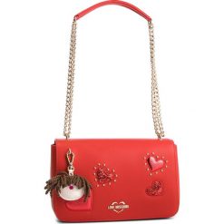 Torebka LOVE MOSCHINO - JC4059PP17LF0500 Rosso. Czerwone torebki klasyczne damskie marki Love Moschino, ze skóry ekologicznej. Za 929,00 zł.