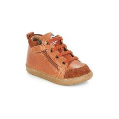 Buty Dziecko Shoo Pom BOUBA BI ZIP. Pomarańczowe trampki chłopięce Shoo Pom, bez wzorów, bez zapięcia. Za 255,20 zł.