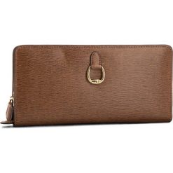 Akcesoria damskie: Duży Portfel Damski LAUREN RALPH LAUREN – Snap Contntl 432688520002 Brown