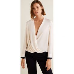 Mango - Bluzka Smiths. Szare bluzki z odkrytymi ramionami Mango, l, z materiału. Za 199,90 zł.