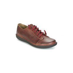 Derby Casual Attitude CORDOILLE. Pomarańczowe półbuty damskie Casual Attitude, na co dzień, bez wzorów, casualowe, bez obcasa, bez zapięcia. Za 279,20 zł.