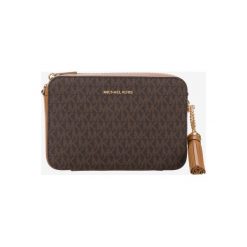 Michael Kors Ginny Medium Cross body bag Brązowy. Pomarańczowe torebki klasyczne damskie Michael Kors, w paski, z materiału, bez dodatków. Za 783,95 zł.