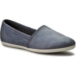 Półbuty SOFTINOS - Olusof P900382000 Navy. Niebieskie półbuty damskie skórzane marki Softinos, na płaskiej podeszwie. W wyprzedaży za 239,00 zł.