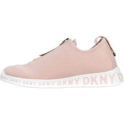 DKNY Melissa Slip On Buty Beżowy. Brązowe trampki i tenisówki damskie DKNY, bez wzorów, z materiału, bez zapięcia. Za 688,95 zł.