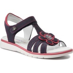 Sandały LASOCKI YOUNG - CI12-TRES-02(IV)DZ Granatowy. Niebieskie sandały dziewczęce ze skóry. W wyprzedaży za 59,99 zł.