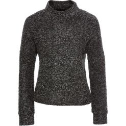 Swetry klasyczne damskie: Sweter „boxy” bonprix antracytowy melanż