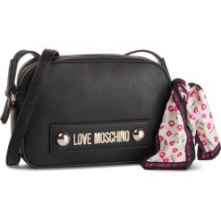Torebka LOVE MOSCHINO - JC4027PP18LC0000 Nero. Czarne listonoszki damskie Love Moschino, bez wzorów, ze skóry ekologicznej, bez dodatków. Za 739,00 zł.