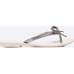Melissa - Japonki Harmonic Chrome. Szare klapki damskie Melissa, bez wzorów, z gumy, bez obcasa, na obcasie. W wyprzedaży za 139,90 zł.